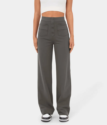 New York High Waisted Straight Leg Pants- Last Summer Sale!