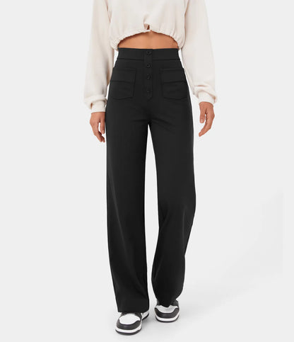 New York High Waisted Straight Leg Pants- Last Summer Sale!