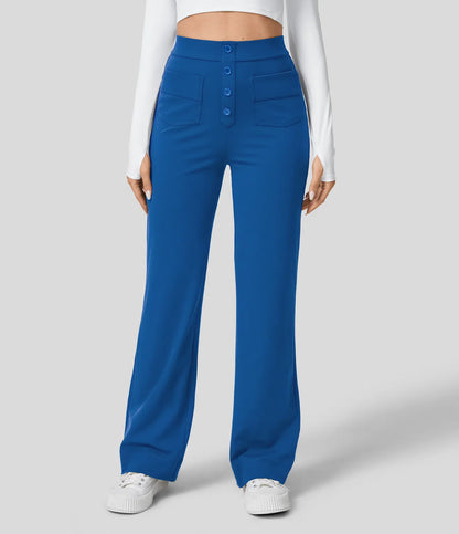 New York High Waisted Straight Leg Pants- Last Summer Sale!