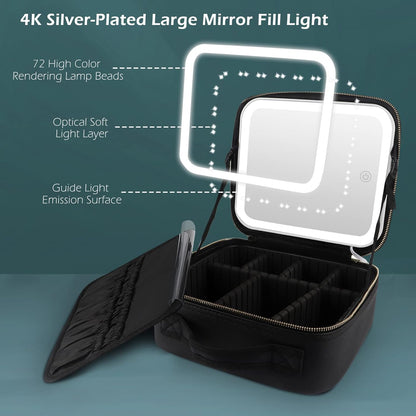 LED Make-Up Case