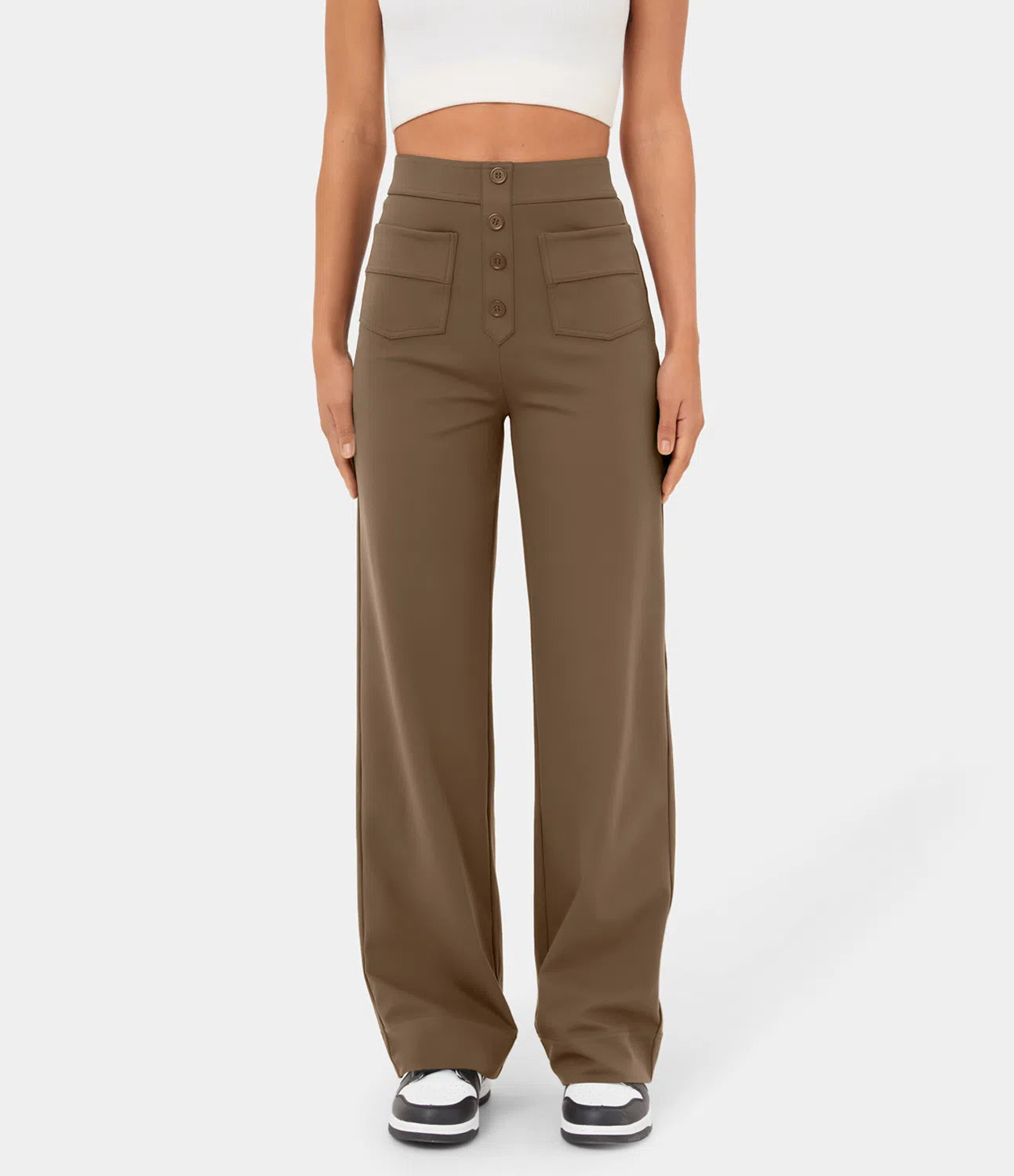 New York High Waisted Straight Leg Pants- Last Summer Sale!