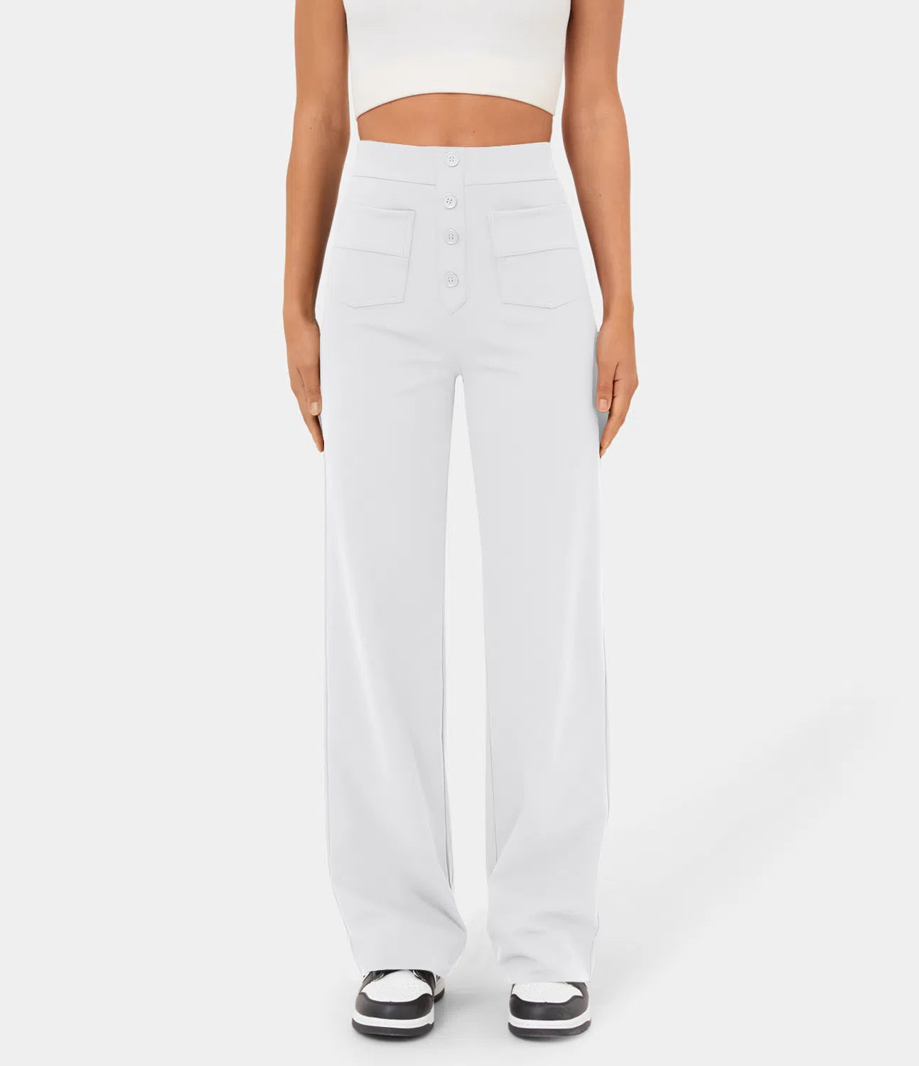 New York High Waisted Straight Leg Pants- Last Summer Sale!