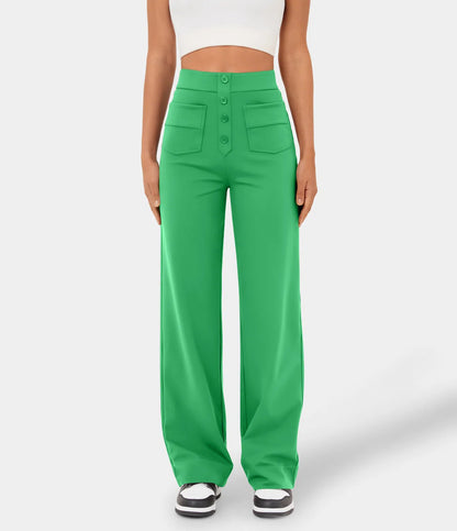 New York High Waisted Straight Leg Pants- Last Summer Sale!