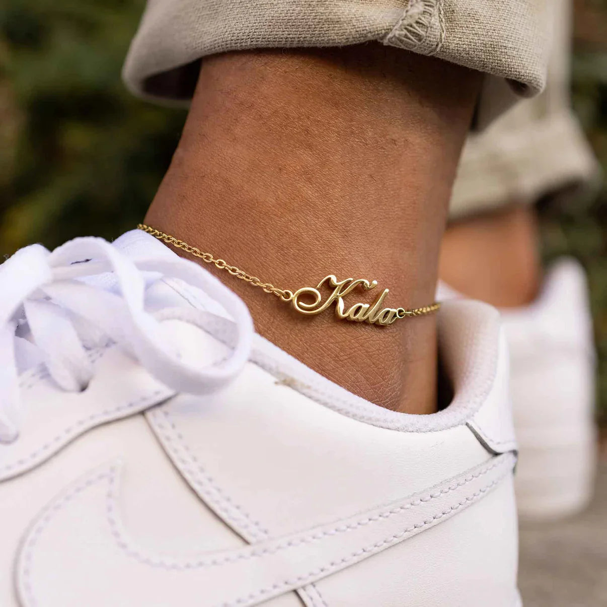 Custom Name Anklet