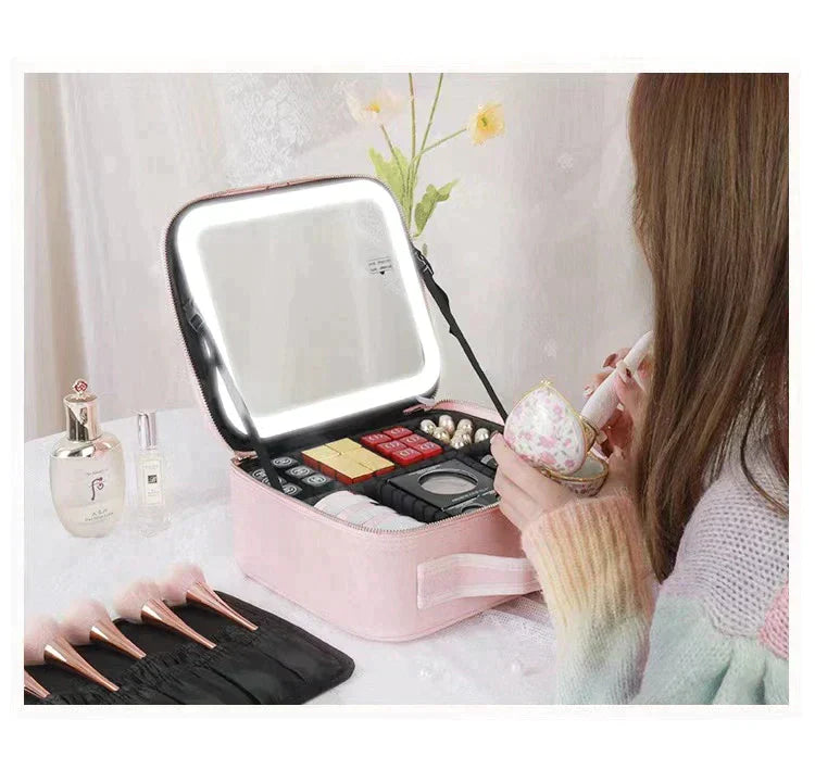 LED Make-Up Case